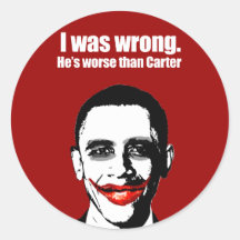I WAS WRONG. HE'S WORSE THAN CARTER ROUND STICKERS