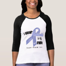 I Wear a Periwinkle Ribbon For My Grandpa T Shirts