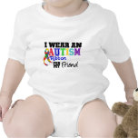 I Wear An Autism Ribbon For My Friend Tshirt