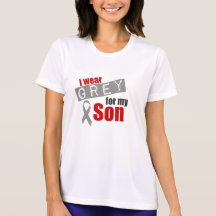 I Wear Grey For My Son T-shirts