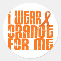 I Wear Orange For Me 16 Sticker