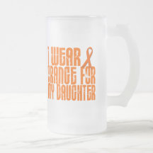 I Wear Orange For My Daughter 16 Mugs