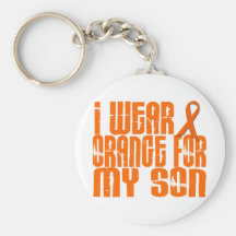 I Wear Orange For My Son 16 Keychain