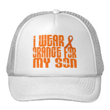 I Wear Orange For My Son 16 Mesh Hats