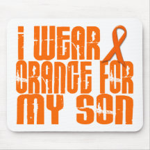 I Wear Orange For My Son 16 Mousepads