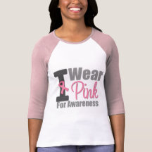 I Wear Pink For Awareness Tshirts