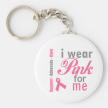 I Wear Pink For me Key Chains