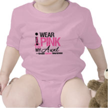 I Wear Pink For My Aunt Tee Shirts