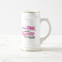 I Wear Pink For My Girlfriend 42 Breast Cancer Coffee Mug