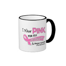 I Wear Pink For My Granddaughter 42 Breast Cancer Coffee Mugs