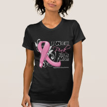 I Wear Pink For My Mum - Breast Cancer Awareness T-shirt