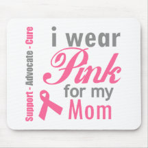 I Wear Pink For My Mum Mousemat