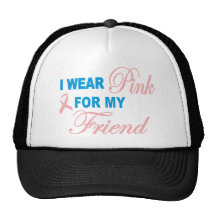 I WEAR PINK FRIEND.png Hat