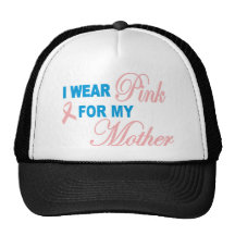 I WEAR PINK MOTHER.png Mesh Hat