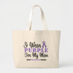 I Wear Purple For My Mum Canvas Bag