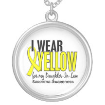 I Wear Yellow For My Daughter-In-Law 10 Sarcoma Jewelry