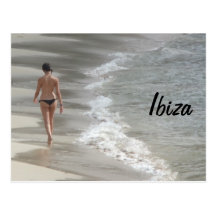 Ibiza Beach Postcard