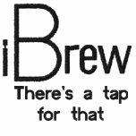 iBrew embroidered Polo wht