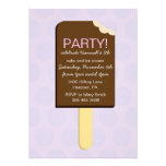 Ice Cream Birthday Party Invitation,