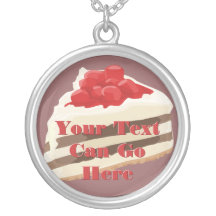 Ice Cream Cake Necklace