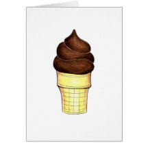 Ice Cream Cone (You're Sweet) Card