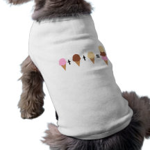 Ice Cream Math Dog Tshirt
