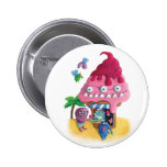 Ice Cream on the Beach Pinback Button