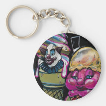 Ice Cream People Keychain