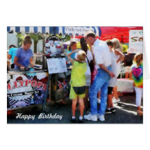 Ice Cream Stand - Birthday Cards