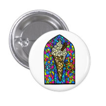Ice Cream Sunday Pinback Buttons