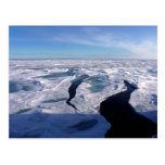 Ice fields in the Arctic Ocean Postcards