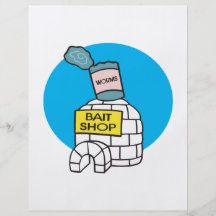 Ice Fishing Bait Shop Flyers