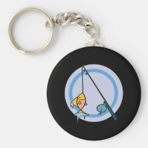 Ice Fishing Keychain