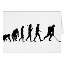 Ice Hockey Players team shirts Card