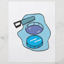 Ice Hole Flyer Design