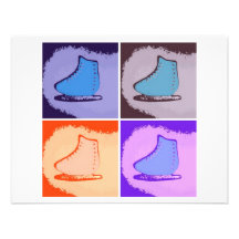 Ice Skates Invitations
