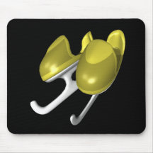 Ice Skates Mouse Pad