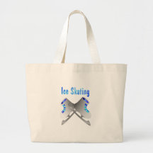 Ice Skating Canvas Bags