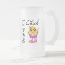 Ice Skating Chick Coffee Mugs