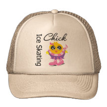 Ice Skating Chick Hat