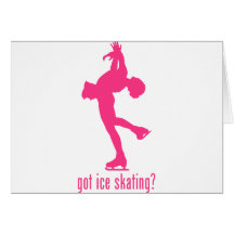 Ice Skating Greeting Cards