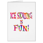 Ice Skating is Fun Greeting Card