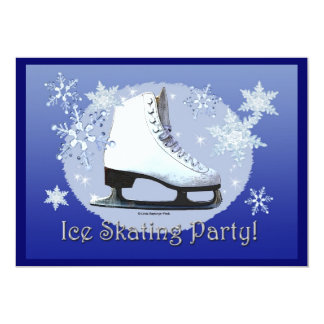 Ice Skating Party Invitations