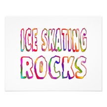 Ice Skating Rocks Personalised Announcements
