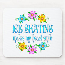 Ice Skating Smiles Mousepads