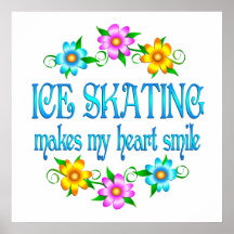 Ice Skating Smiles Print