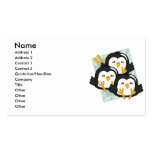 Iceberg Penguin Dumplings Platter Business Card Templates