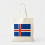 Iceland Flag Canvas Bag