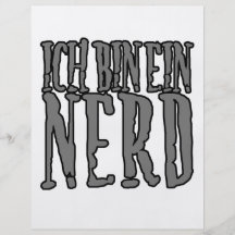 Ich Bin Ein Nerd Flyers