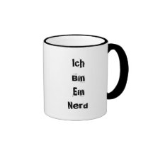 Ich Bin Ein Nerd Mugs